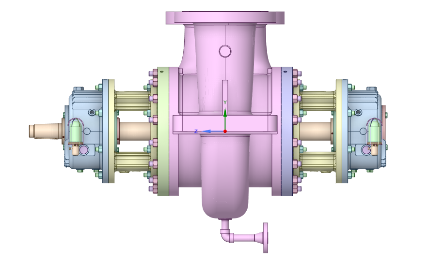 泵三维模型11:AY油泵(BB2)